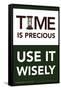 Time is Precious - Use It Wisely-Gerard Aflague Collection-Framed Stretched Canvas