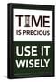 Time is Precious - Use It Wisely-Gerard Aflague Collection-Framed Poster