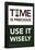 Time is Precious - Use It Wisely-Gerard Aflague Collection-Framed Poster