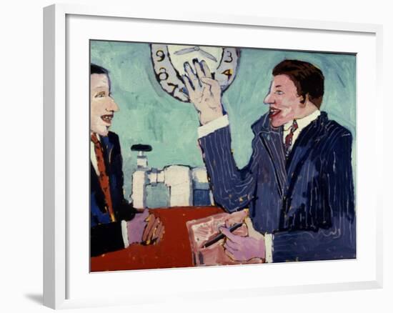 Time-Keeping, 1979-Peter Wilson-Framed Giclee Print