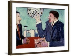 Time-Keeping, 1979-Peter Wilson-Framed Giclee Print