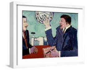 Time-Keeping, 1979-Peter Wilson-Framed Giclee Print