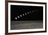 Time Lapse Moon-null-Framed Photographic Print