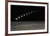 Time Lapse Moon-null-Framed Photographic Print