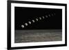 Time Lapse Moon-null-Framed Photographic Print