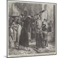 Time of the Persecution of the Christian Reformers in Paris, in 1559-James Clarke Hook-Mounted Giclee Print