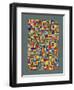 Time...Order...Chaos, 1984-Peter McClure-Framed Giclee Print