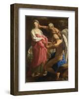 Time Orders Old Age to Destroy Beauty, 1746-Pompeo Girolamo Batoni-Framed Giclee Print