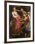 Time Orders Old Age to Destroy Beauty, 1746-Pompeo Girolamo Batoni-Framed Giclee Print