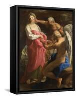 Time Orders Old Age to Destroy Beauty, 1746-Pompeo Girolamo Batoni-Framed Stretched Canvas