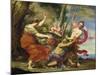 Time Overcome by Youth and Beauty-Simon Vouet-Mounted Giclee Print