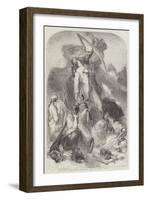 Time Removing the Hero-William Harvey-Framed Giclee Print