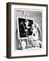 Time Smoking a Picture, 1761-William Hogarth-Framed Giclee Print