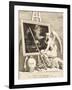 Time Smoking a Picture, March 1761-William Hogarth-Framed Giclee Print