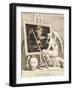 Time Smoking a Picture, March 1761-William Hogarth-Framed Giclee Print