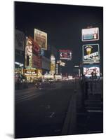 Time Square, New York, c.1946-null-Mounted Photographic Print