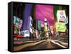 Time Square, New York, New York, USA-Bill Bachmann-Framed Stretched Canvas