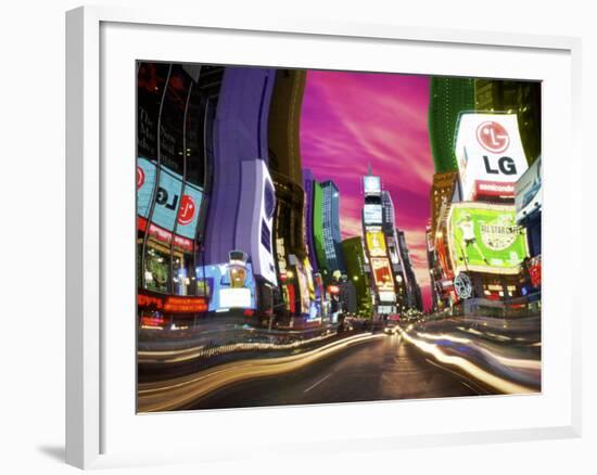 Time Square, New York, New York, USA-Bill Bachmann-Framed Photographic Print