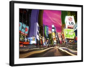 Time Square, New York, New York, USA-Bill Bachmann-Framed Photographic Print