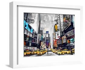 Time Square-James Grey-Framed Art Print