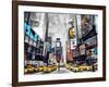 Time Square-James Grey-Framed Art Print