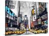 Time Square-James Grey-Stretched Canvas