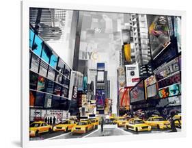 Time Square-James Grey-Framed Art Print