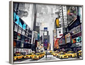 Time Square-James Grey-Framed Art Print