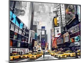 Time Square-James Grey-Mounted Art Print