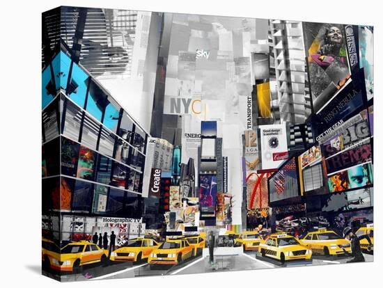 Time Square-James Grey-Stretched Canvas
