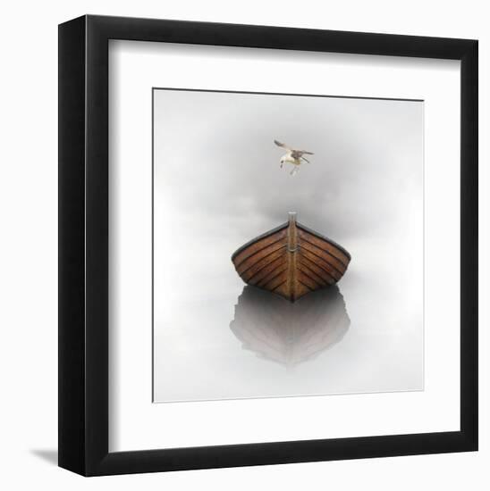 Time Stopped 1 (square)-Carlos Casamayor-Framed Art Print