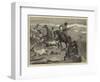 Time to Be Off, a Sketch in the Khyber Pass-Samuel Edmund Waller-Framed Giclee Print