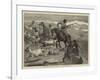 Time to Be Off, a Sketch in the Khyber Pass-Samuel Edmund Waller-Framed Giclee Print