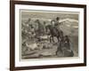 Time to Be Off, a Sketch in the Khyber Pass-Samuel Edmund Waller-Framed Giclee Print