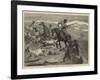 Time to Be Off, a Sketch in the Khyber Pass-Samuel Edmund Waller-Framed Giclee Print