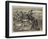 Time to Be Off, a Sketch in the Khyber Pass-Samuel Edmund Waller-Framed Giclee Print