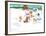 Time to Count-Snowmen - Turtle-Rob McClurkan-Framed Giclee Print