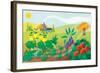 Time to Count the Breeze - Turtle-Sheree Boyd-Framed Giclee Print