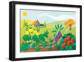 Time to Count the Breeze - Turtle-Sheree Boyd-Framed Giclee Print