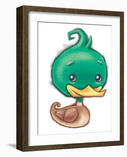 Time to Count - Turtle-null-Framed Giclee Print