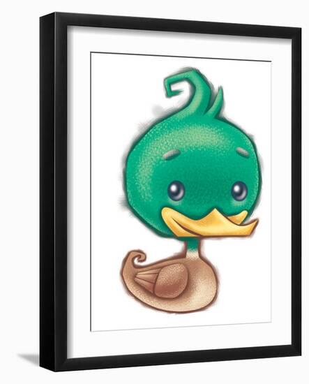 Time to Count - Turtle-null-Framed Giclee Print