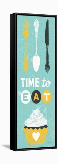 Time to Eat Panel-Michael Mullan-Framed Stretched Canvas