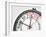 Time To Focus Concept Clock Closeup-donskarpo-Framed Art Print