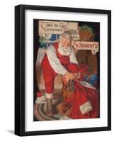 Time To Go!, Everyone's Waiting For Schrafft's-Walter Beach Humphrey-Framed Art Print