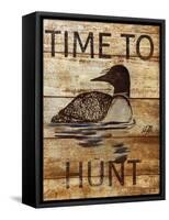 Time To Hunt II-Julie DeRice-Framed Stretched Canvas