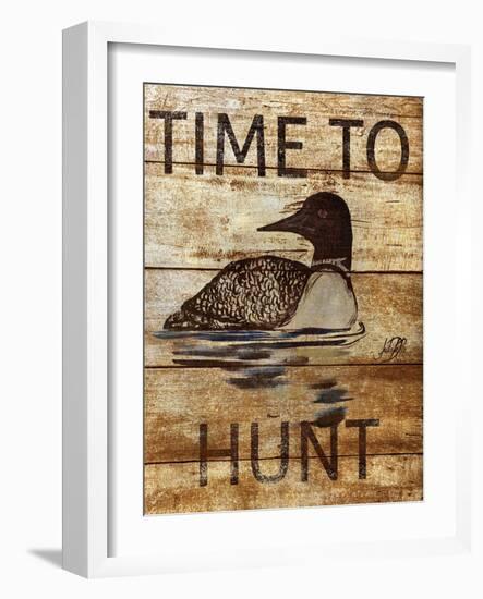 Time To Hunt II-Julie DeRice-Framed Art Print