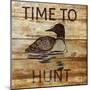 Time To Hunt Square II-Julie DeRice-Mounted Premium Giclee Print
