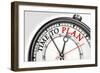 Time To Plan Concept Clock-donskarpo-Framed Premium Giclee Print