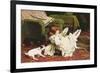 Time to Play, 1886-Charles Burton Barber-Framed Giclee Print