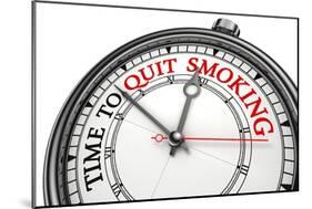 Time To Quit Smoking-donskarpo-Mounted Art Print